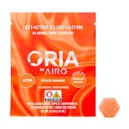 Oria Edibles 10pk/100mg Live Rosin- Peach Mango