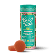 Good Tide - Kiwi Strawberry 1:1:1 CBD + CBG - 100mg Single-Strain Rosin Gummies