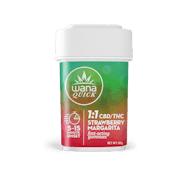 Wana Quick - Strawberry Margarita 1:1 [CBD:THC] - Gummies - 100mg