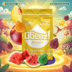 Ogeez - The Fruits Sunny Sativa - 100mg