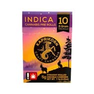 Kaprikorn | .5g Pre-roll Variety 10pk | INDICA Grape Gasoline + Permanent Lee Hi