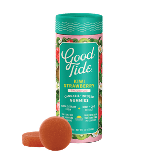 Kiwi Strawberry (Hash Rosin) THC:CBD:CBG Gummies