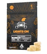 Heavy Hitters High Dose Gummies Lights On 2:1 THC:THCv - Maui Wowie (S)