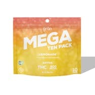 Grön | Lemonade MEGA 10-Pack Sativa 500mg