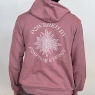 Powered by Positive Zip up - Mauve - [Medium]