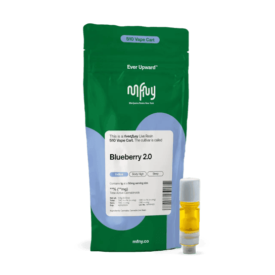 MFNY | Blueberry 2.0 | Live Resin Cartridge | 1g