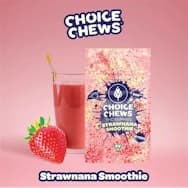 Choice Chews | Strawnana Smoothie | Gummy | 100mg