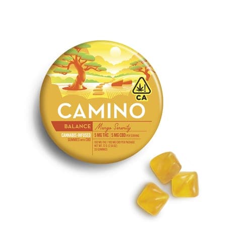 KB - CAMINO - CBD GUMMY - 1:1 MANGO SERENITY - 200MG