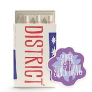 District Cannabis-Preroll 6 Pack-Super Silver Dawg-Hybrid