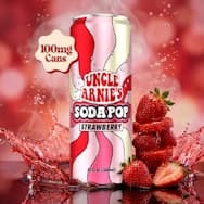 Uncle Arnie's 12oz 100mg Strawberry SodaPop