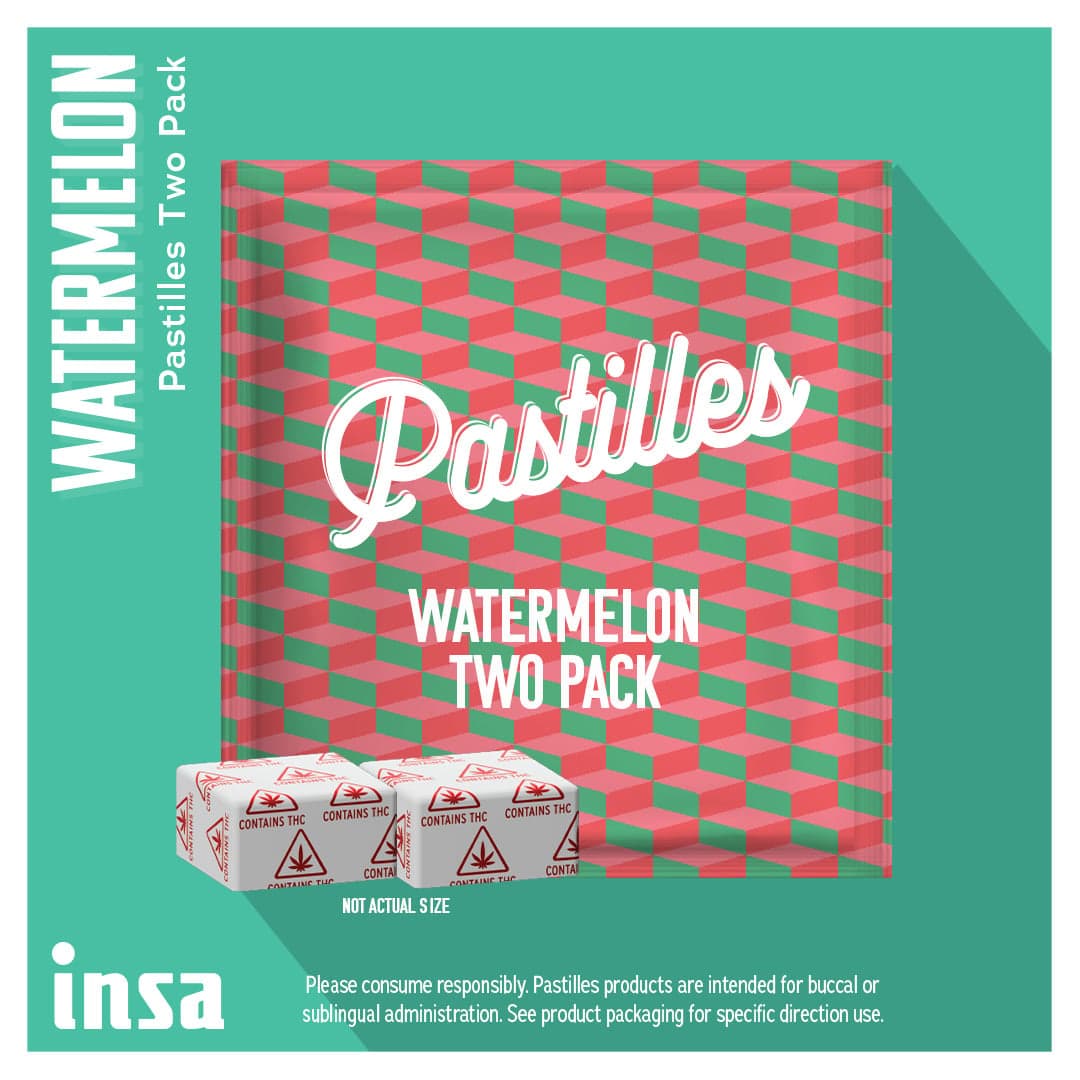 Watermelon [2pk] (20mg THC per Troche)