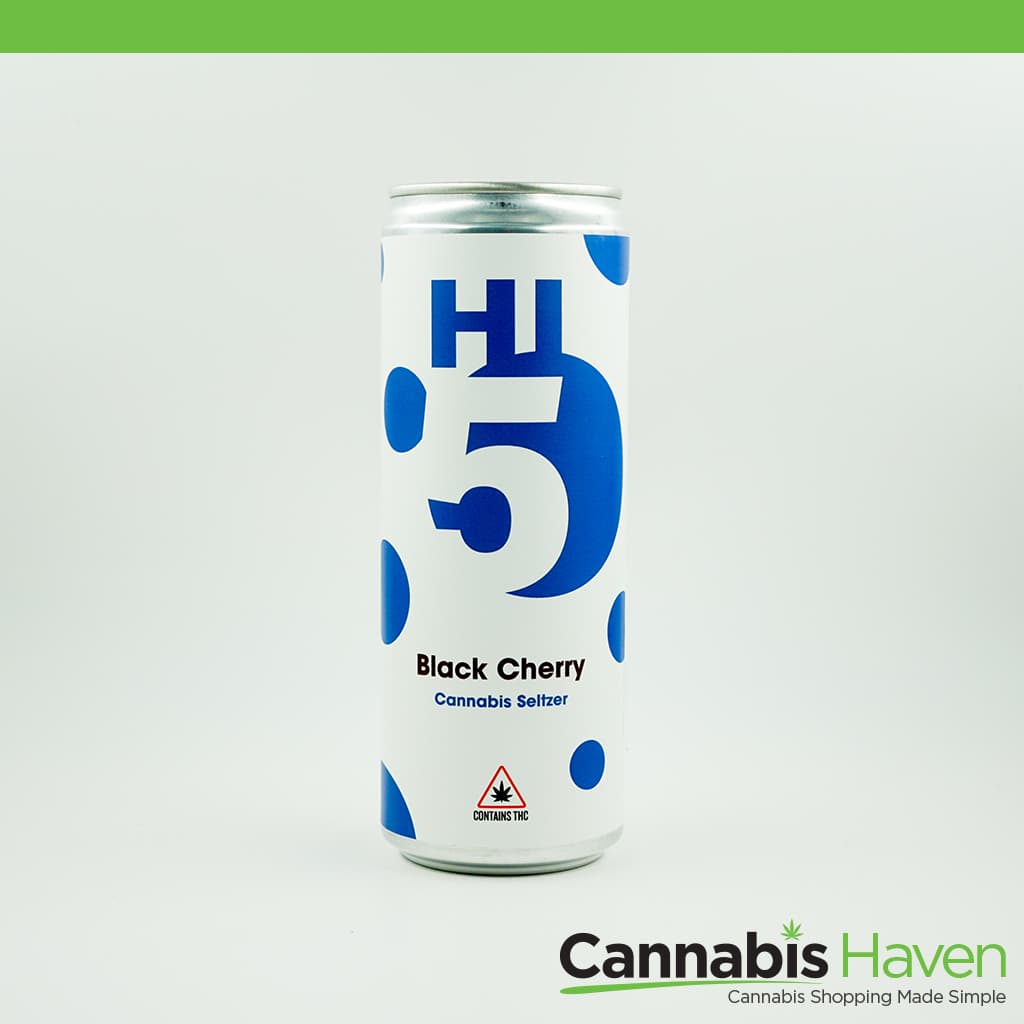 Hi-5 Black Cherry Seltzer 10mg