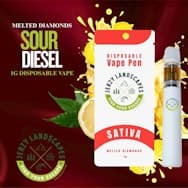 Jerzy Landscapes | Sour Diesel | 1g Disposable Vape