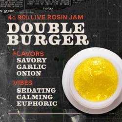Double Burger Jam 4g Live Rosin Concentrate