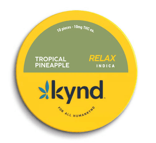 Relax Tropical Pineapple Gummies