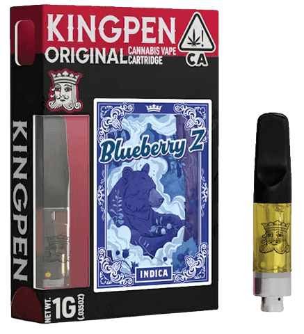 KINGPEN - THC VAPE - BLUEBERRY Z - 1G