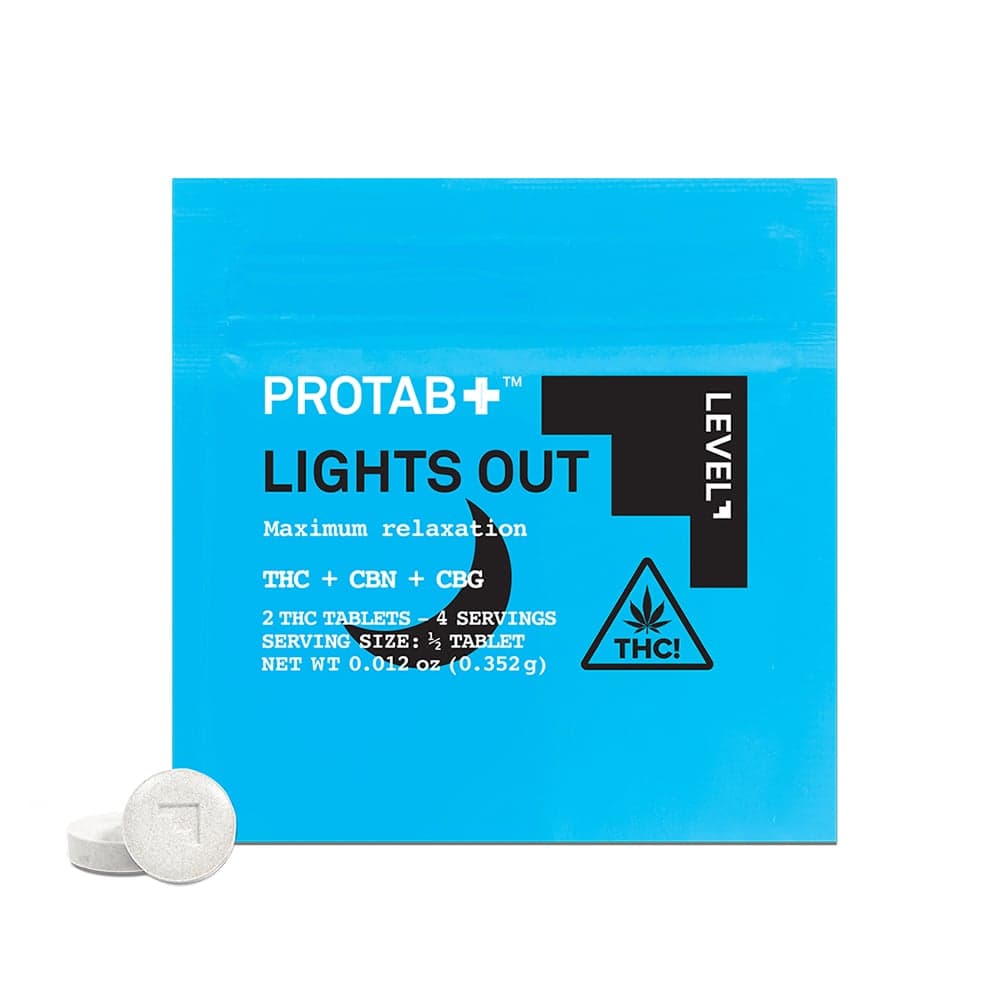 PROTAB+ Lights Out [2pk] (20mg THC/10mg CBN/3mg CBG per Cap)