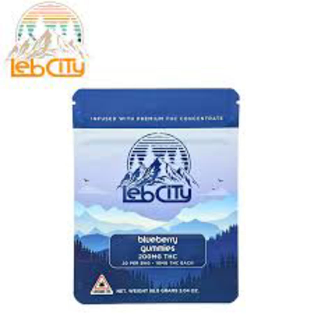 Leb City | Blueberry | Gummies | 200mg