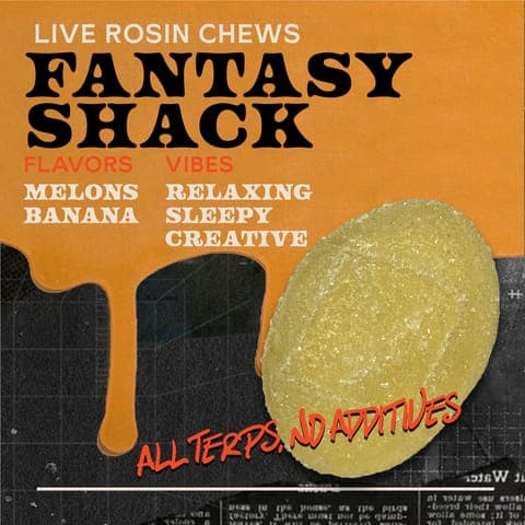 Fantasy Shack 100mg 10pk - Live Rosin Chews