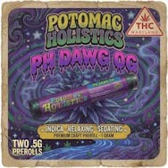 Potomac Holistics - PH Dawg OG 0.5g PRJ 2pk
