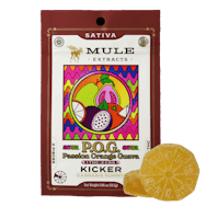 Mule | Kicker Gummy | 1:2 THC:CBG | Sour Passion Orange Guava