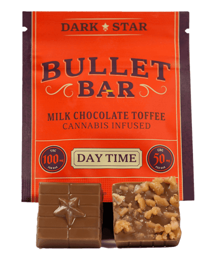 Dark Star | Day Time | Milk Chocolate Toffee | 100mg