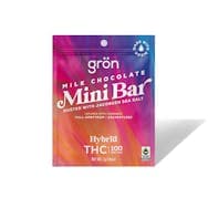 Milk Chocolate Mini Bar - THC - Hybrid
