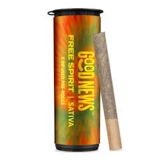 Free Spirit Infused Shorties - 5 Pack Pre Rolls