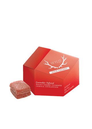 100Mg 10Pk Sour Cherry Gummies
