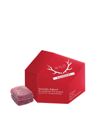 100Mg 10Pk Raspberry Gummies