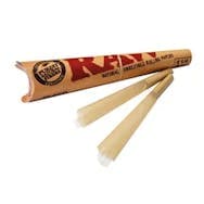 RAW Unbleached Cones 6 Pack - 1 1/4"