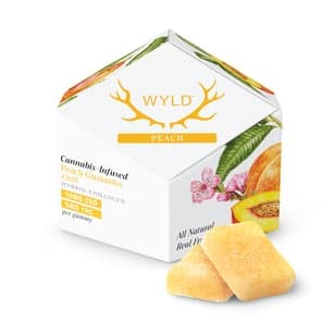 Peach 2:1 CBD + Hybrid Enhanced Gummies | 100mg :50mg