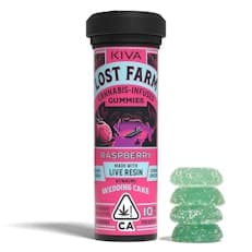 LOST FARM RASPBERRY GUMMIES