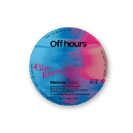 Off Hours | Blue Raspberry "Mellow" (calm) Gummy | 10:2 THC CBD 100MG