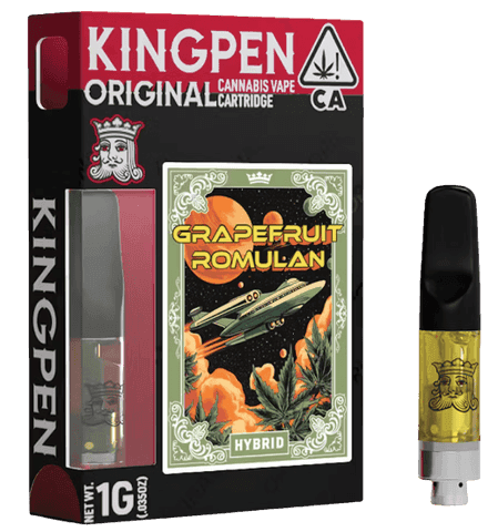 KINGPEN - THC VAPE - GRAPEFRUIT ROMULAN - 1G