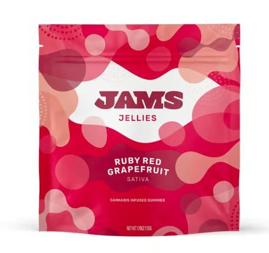 Jellies Ruby Red Grapefruit Gummies