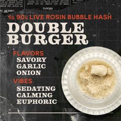Double Burger - 1g Bubble Hash Concentrate