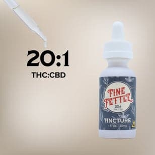 FFD - Tincture Cherry Vanilla (1200mg) 20:1 THC:CBD