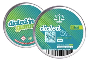 100mg - Blue Ice - Rosin Gummies (10pk)