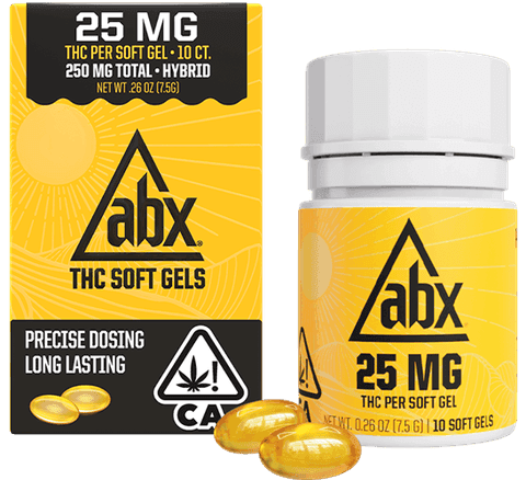 ABX - THC CAPSULE - SOFT GELS - 250MG