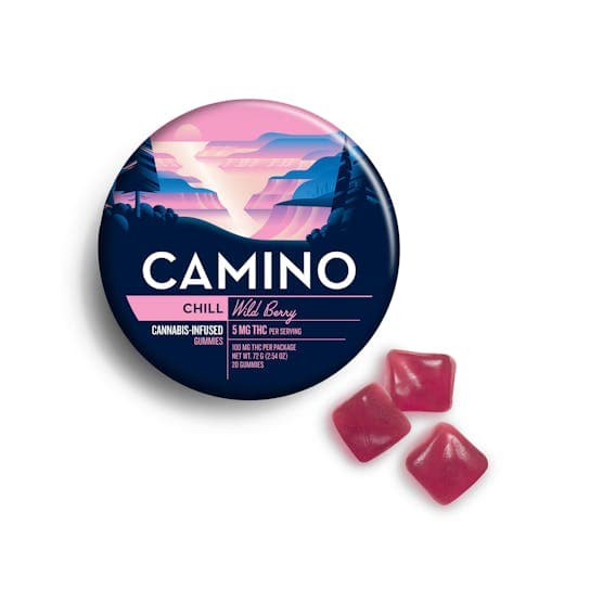 Camino | Wild Berry | Gummies 20 Pack | 100mg