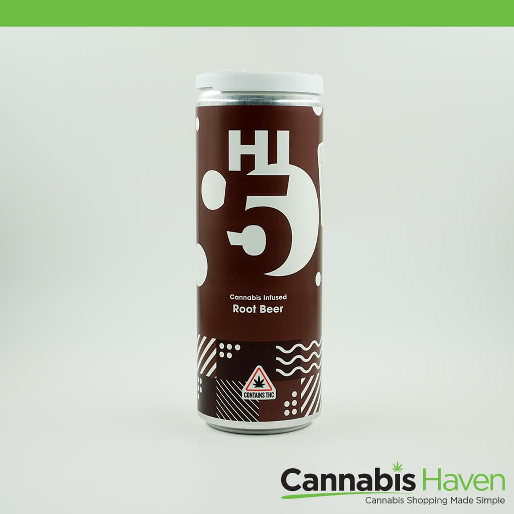Hi-5 Root Beer 10mg Soda
