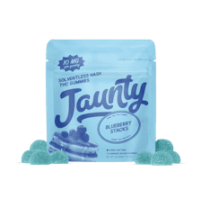 Blueberry Stacks | Hash-Infused Gummies | 100mg | 10pk