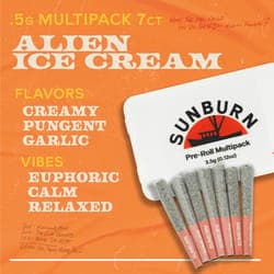 Alien Ice Cream - 7ct Pre Rolls