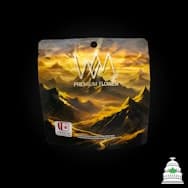 XJ-13 - White Mousse Prepackaged Flower