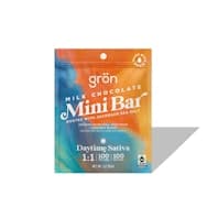 Grön - Milk Chocolate w/Sea Salt 1:1 (CBG:THC) Mini Bar - 100MG (Sativa)