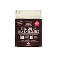 Dixie - Straight Up Sativa Milk Chocolate 10mg THC 10pk