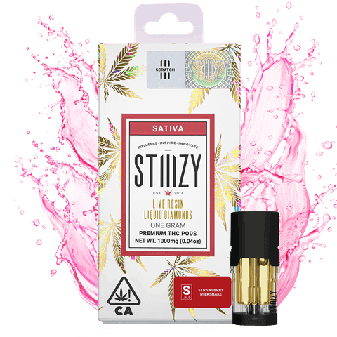 STIIIZY - Liquid Diamonds Pod - Strawberry Milkshake - 1g