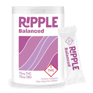 Ripple Balanced 1:1 THC/CBD Quick Dissolve | 100mg