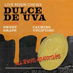 Dulce De Uva 100mg 10pk - Live Rosin Chews